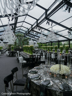 Chandelier and Floral Beauty