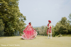 A Bride's Radiant Twirl