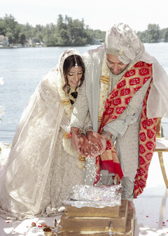 Bride and Groom's Traditional Ritual
