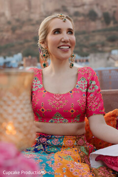 A Bride's Laughter Under the Sky
