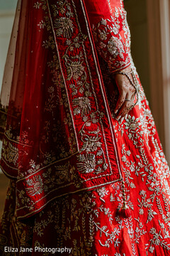 Full Glory of the Bridal Red