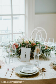 A View of Elegance: Luxurious Wedding Table