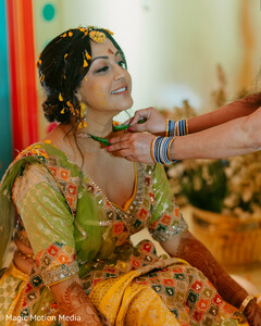 A Bride in Floral Splendor A Bride in Floral Splendor