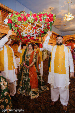 Royal Poise in Bridal Elegance