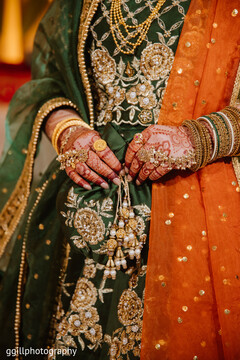 A Bride's Final Touches