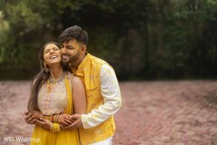 A Candid Wedding Embrace