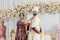 A Joyful Garland Exchange