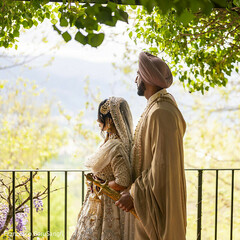 Floral Romance Under the Hills