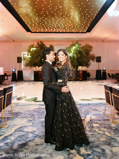 The Couple’s Chic Reception Look
