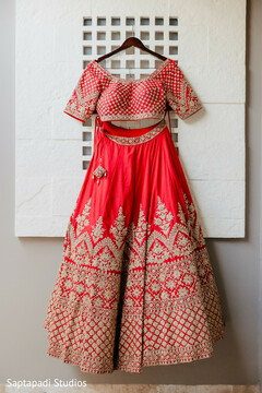 A Bridal Attire on Display