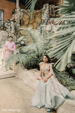 Love in a Lush Setting