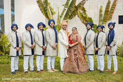 A Regal Wedding Portrait