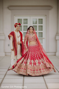 The Bride's Elegant Twirl