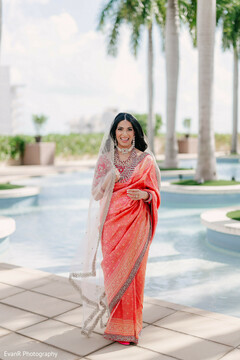 A Bride’s Serene Walk