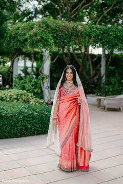 A Radiant Bride in Red