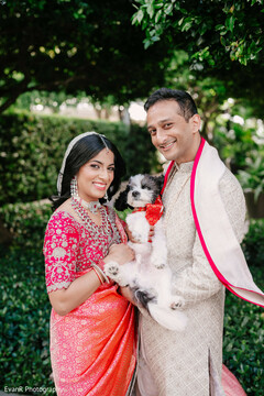 A Wedding Portrait with a Twist