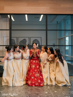 Celebrating with the Bride