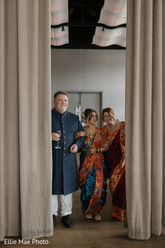 A Festive Entrance Full of Joy