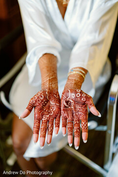 A Bride's Story Told Through Henna