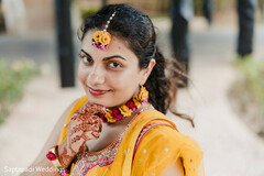 Floral Adornments for a Radiant Haldi