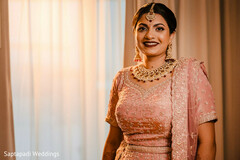 A Smile Radiating Wedding Joy