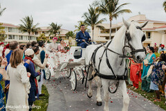 A Majestic Baraat Arrival