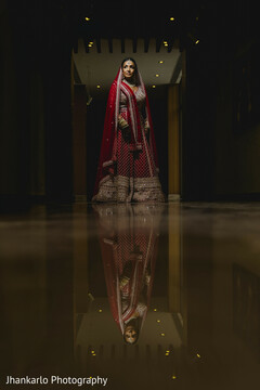 A Bride’s Grace in Red