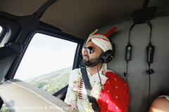 Regal Groom Takes Flight