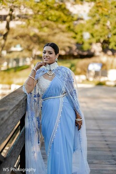 A Bride in Blue A Bride in Blue