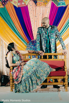 A Dynamic Wedding Stage