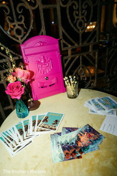 Delightful Details: A Festive Wedding Setup