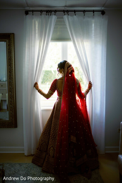 A Bride’s Quiet Moment Before Forever Begins