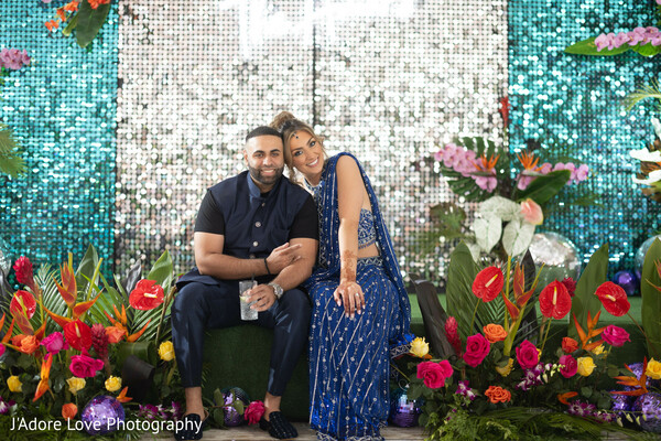 wedding backdrop,floral decor,sparkling elegance,sequin wall,couple goals,fusion wedding