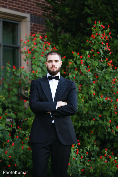 Elegance Defined: A Groom’s Poised Look