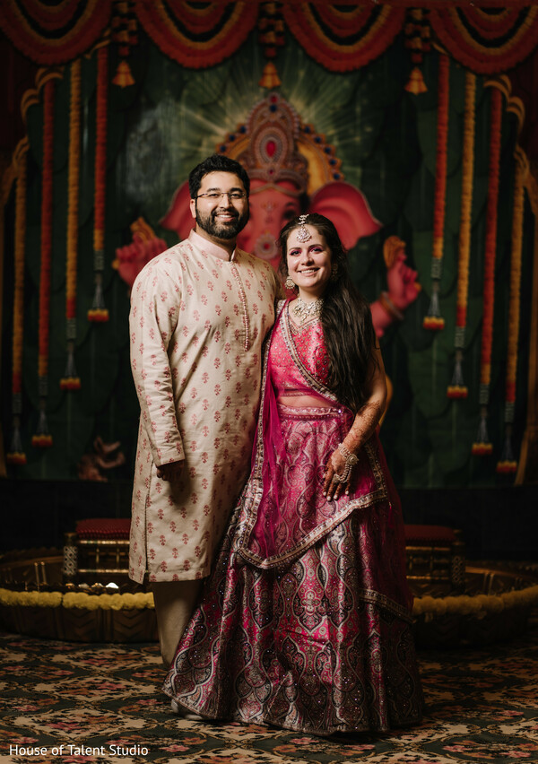reception elegance,modern wedding,south asian couple,stylish portrait,luxury fashion,timeless love