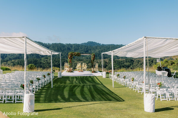 Sacred Vows on a Sea of Green