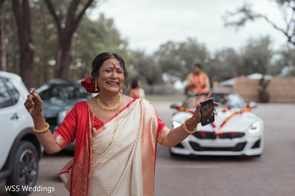 Celebrating Her Son's Big Day