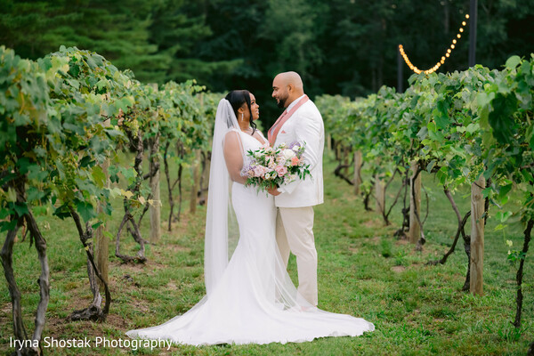 solo bridal portrait,vineyard bride,bridal train,floral bouquet,bridal veil,natural light photo