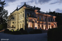 Twilight at the Villa