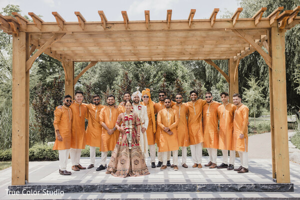 The Bride’s Bold Entourage