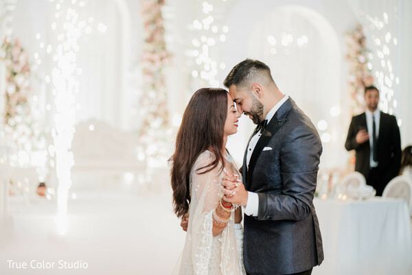 first dance magic,romantic wedding moment,dreamy wedding decor,intimate bride groom moment