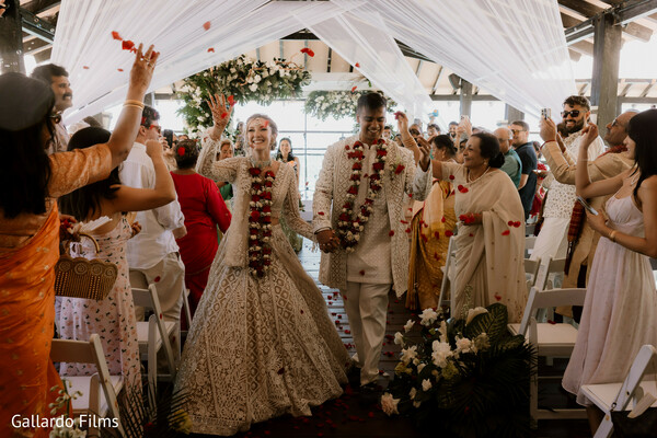 wedding exit,flower toss,celebration,confetti moment,indian wedding traditions