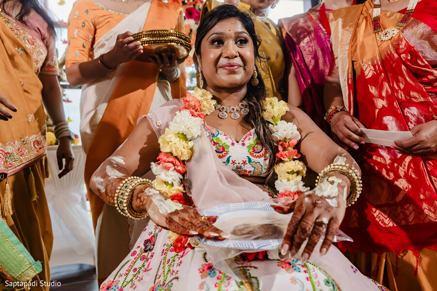 Bride's Haldi Bliss