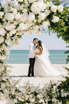 Romance in Bloom at the Oceanfront Altar Romance in Bloom at the Oceanfront Altar