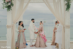 A Scene of Sacred Promises by the Sea A Scene of Sacred Promises by the Sea