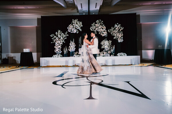 A Bride’s Grand Entrance