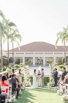 A Ceremony Framed in Sunshine A Ceremony Framed in Sunshine