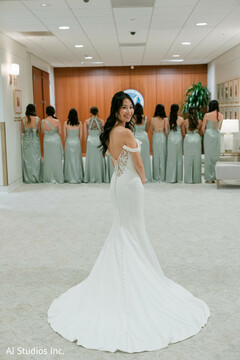 Elegance in White & Sage Elegance in White & Sage