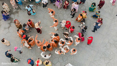 Love from Above: The Baraat View Love from Above: The Baraat View