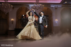 Golden Glamour on the Dance Floor Golden Glamour on the Dance Floor